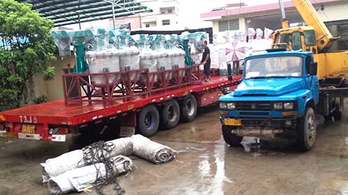 設(she)備裝車出貨