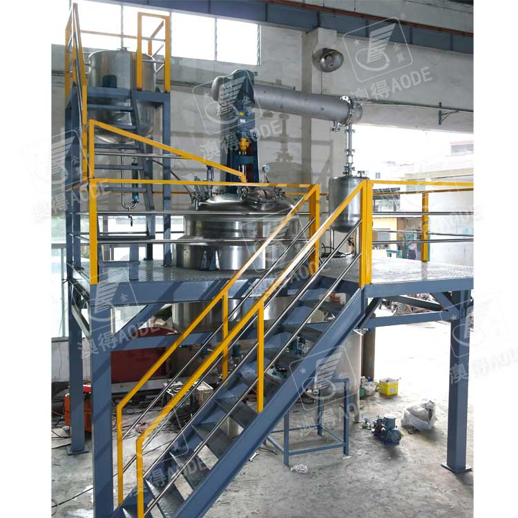 分散研磨攪拌脫(tuō)泡一體釜